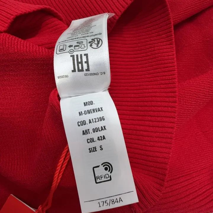 Diesel Diesel Y2K Red Sleeveless Bodycon Dress 0079 Size S / US 4 / IT 40 - 4 Thumbnail
