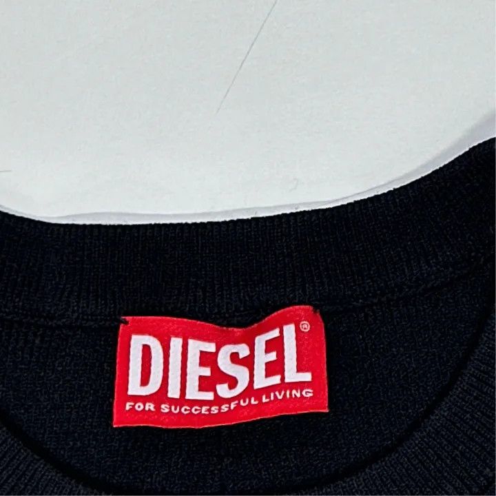 Diesel Diesel Black Sleeveless Logo Top for Women 0079 Size M / US 6-8 / IT 42-44 - 4 Thumbnail
