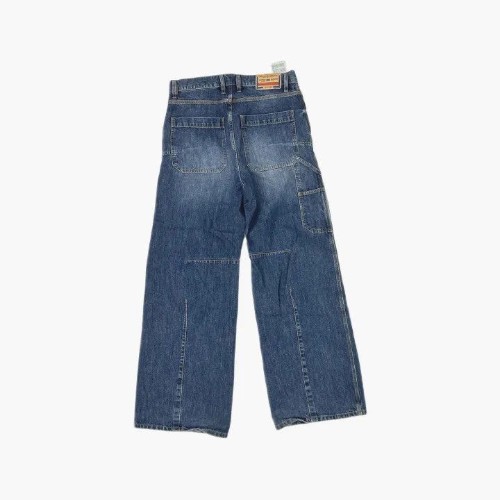 Diesel Diesel D-SIRE Blue Wide-Leg Jeans for Women 0079 Size 26" / US 2 / IT 38 - 3 Thumbnail