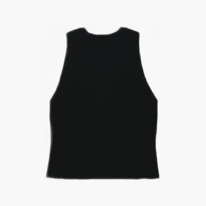 Diesel Diesel Sleeveless Black Crop Tank Top 0079 Size L / US 10 / IT 46 - 3 Thumbnail