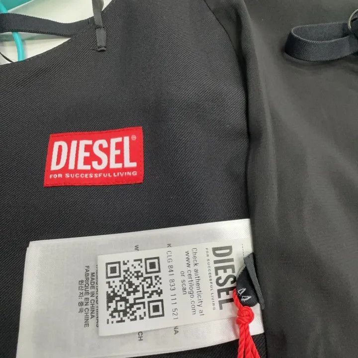 Diesel Diesel FW24 Oval-D Black Halter Top 0079 Size XL / US 12-14 / IT 48-50 - 2 Thumbnail