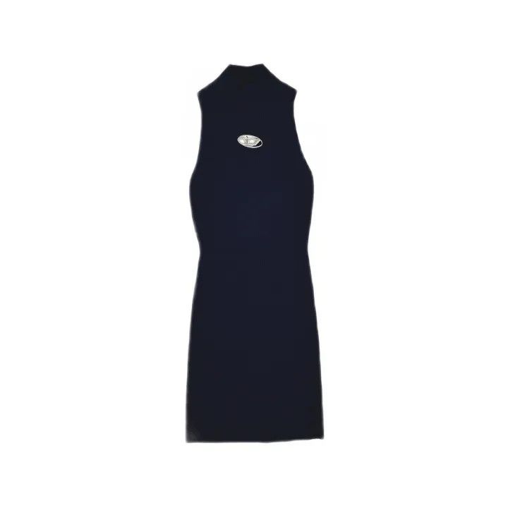 Diesel Diesel FW23 Blue Sleeveless Dress 0079 Size S / US 4 / IT 40 - 2 Thumbnail