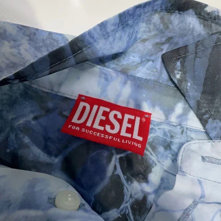 Diesel Diesel Y2K Style Pocket Button-Up Dress 0079 Size M / US 6-8 / IT 42-44 - 5 Thumbnail