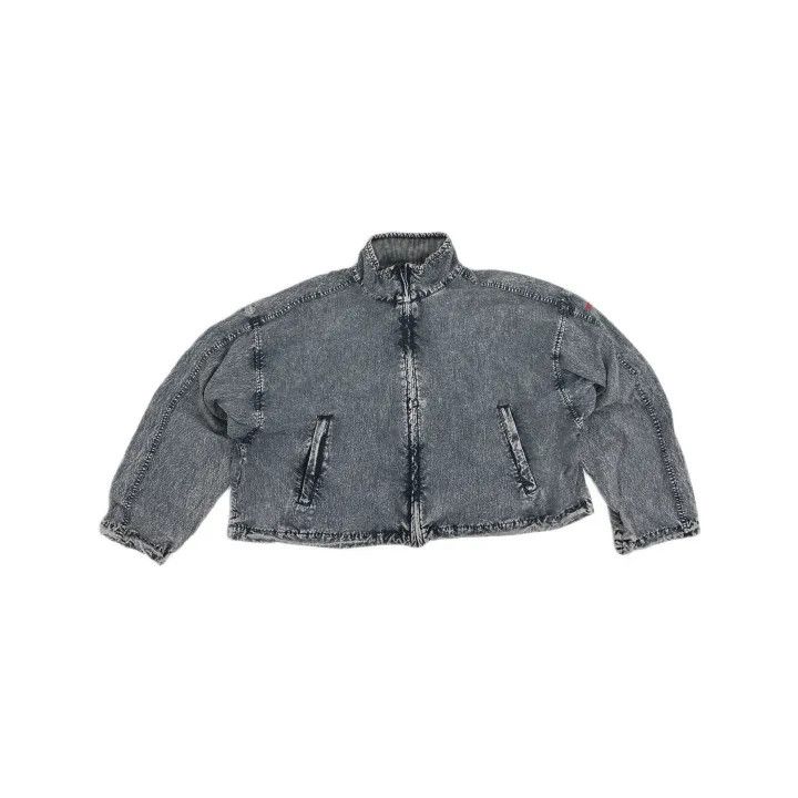 Diesel Diesel Vintage Style Denim Jacket for Women 0079 Size M / US 6-8 / IT 42-44 - 2 Thumbnail