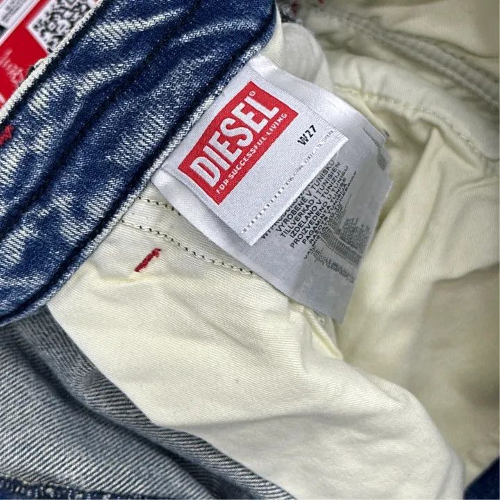 Diesel Diesel D-CARGO Vintage Cargo Denim Trousers 0079 Size 27" / US 4 / IT 40 - 3 Thumbnail