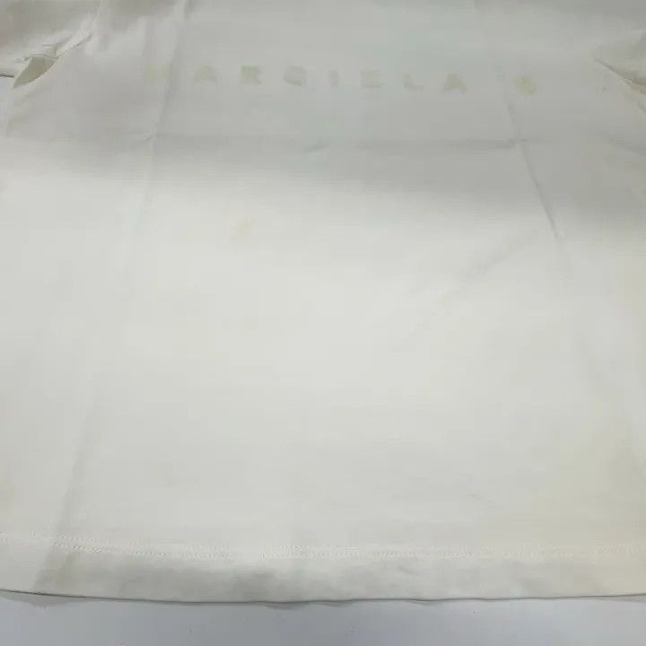 Maison Margiela MM6 Maison Margiela White Short Sleeve T-Shirt 0079 Size M / US 6-8 / IT 42-44 - 8 Thumbnail