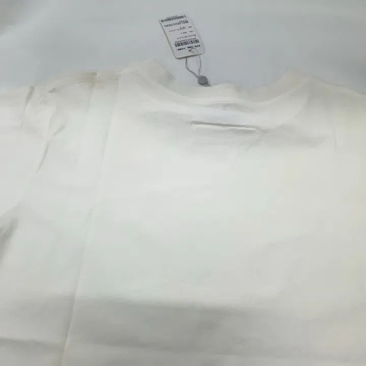 Maison Margiela MM6 Maison Margiela White Short Sleeve T-Shirt 0079 Size M / US 6-8 / IT 42-44 - 6 Thumbnail
