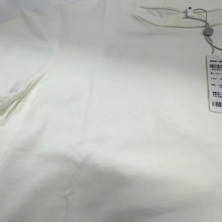 Maison Margiela MM6 Maison Margiela White Short Sleeve T-Shirt 0079 Size M / US 6-8 / IT 42-44 - 7 Thumbnail