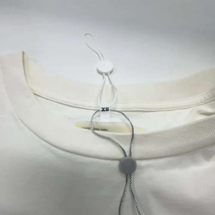 Maison Margiela MM6 Maison Margiela White Crew Neck T-Shirt 0079 Size XS / US 0-2 / IT 36-38 - 5 Thumbnail