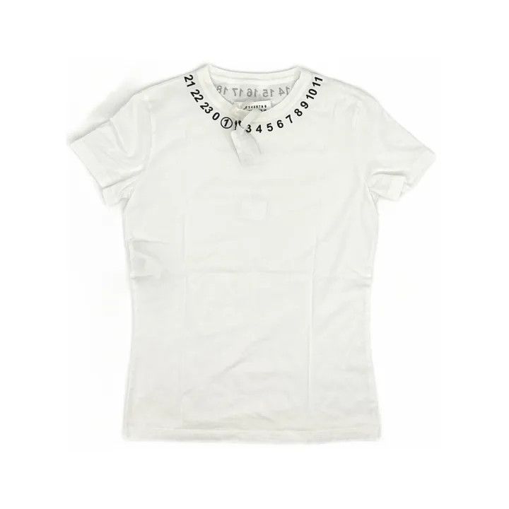Maison Margiela Maison Margiela Iconic Number Short Sleeve T-Shirt 0079 Size M / US 6-8 / IT 42-44 - 2 Thumbnail