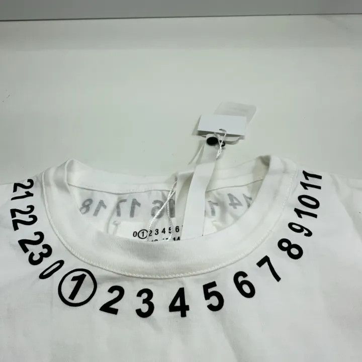 Maison Margiela Maison Margiela Iconic Number Short Sleeve T-Shirt 0079 Size M / US 6-8 / IT 42-44 - 6 Thumbnail