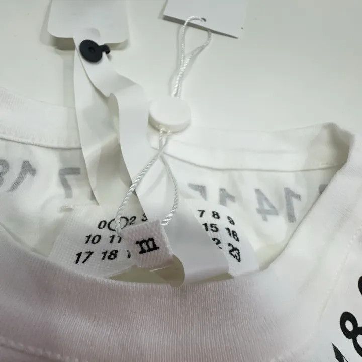 Maison Margiela Maison Margiela Iconic Number Short Sleeve T-Shirt 0079 Size M / US 6-8 / IT 42-44 - 5 Thumbnail