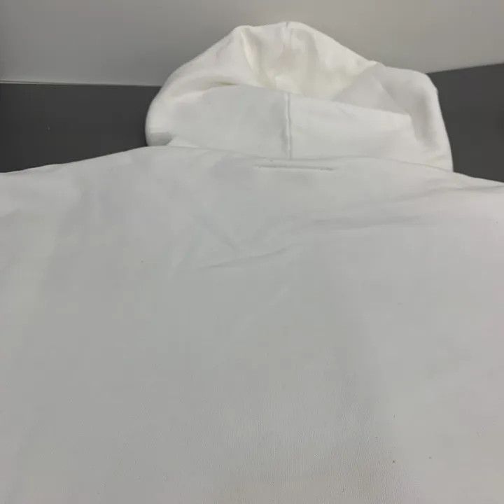 Maison Margiela MM6 Maison Margiela White Logo Embroidered Hoodie 0079 Size XS / US 0-2 / IT 36-38 - 2 Thumbnail