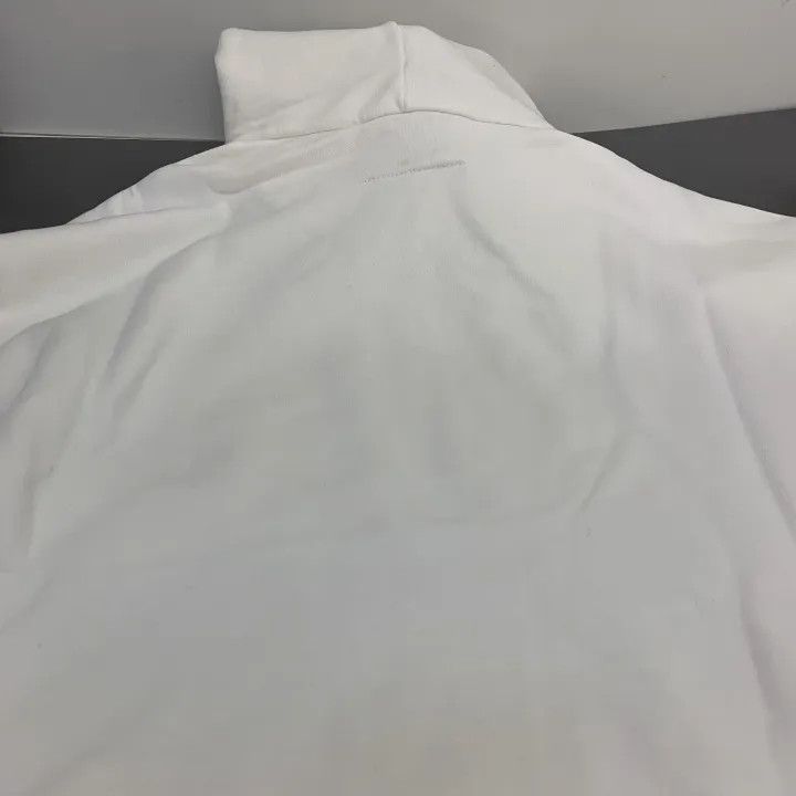 Maison Margiela MM6 Maison Margiela White Logo Hoodie 0079 Size S / US 4 / IT 40 - 2 Thumbnail