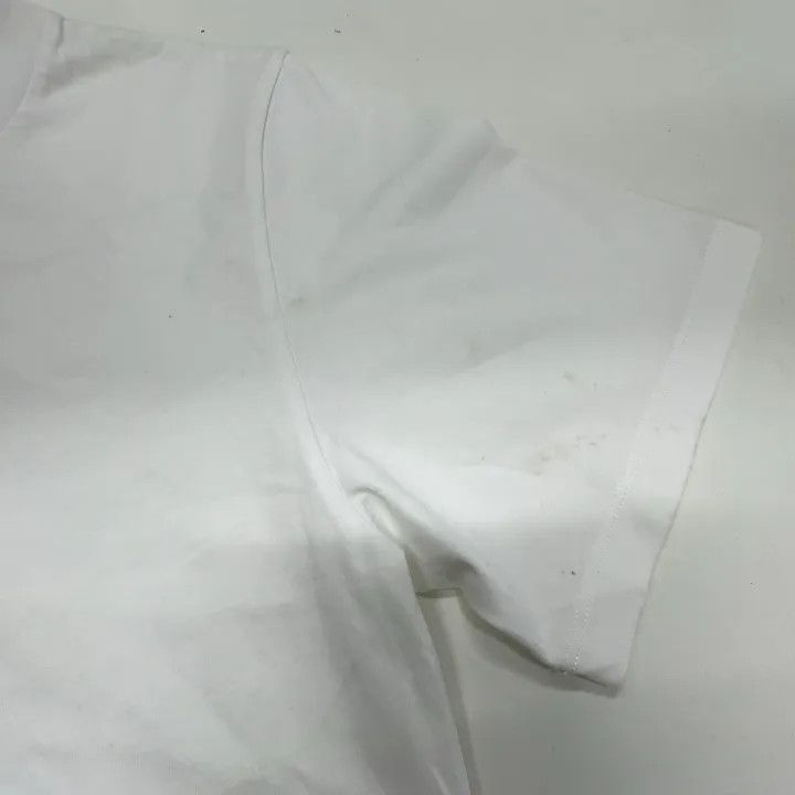 Maison Margiela MM6 Maison Margiela White Letter Print T-Shirt 0079 Size S / US 4 / IT 40 - 8 Thumbnail