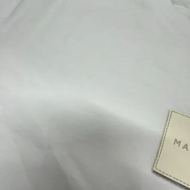 Maison Margiela MM6 Maison Margiela White Letter Print T-Shirt 0079 Size S / US 4 / IT 40 - 7 Thumbnail