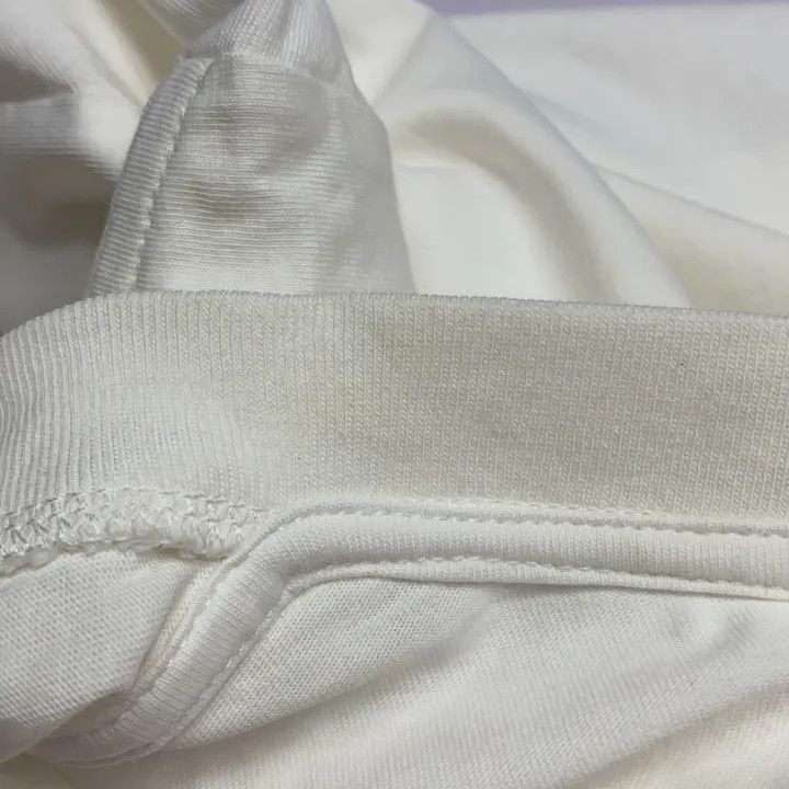 Maison Margiela MM6 Maison Margiela White Logo T-Shirt for Women 0079 Size M / US 6-8 / IT 42-44 - 13 Thumbnail