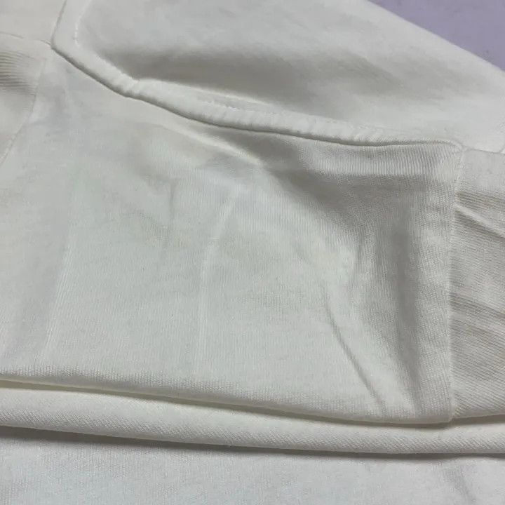 Maison Margiela MM6 Maison Margiela White Logo T-Shirt for Women 0079 Size M / US 6-8 / IT 42-44 - 8 Thumbnail