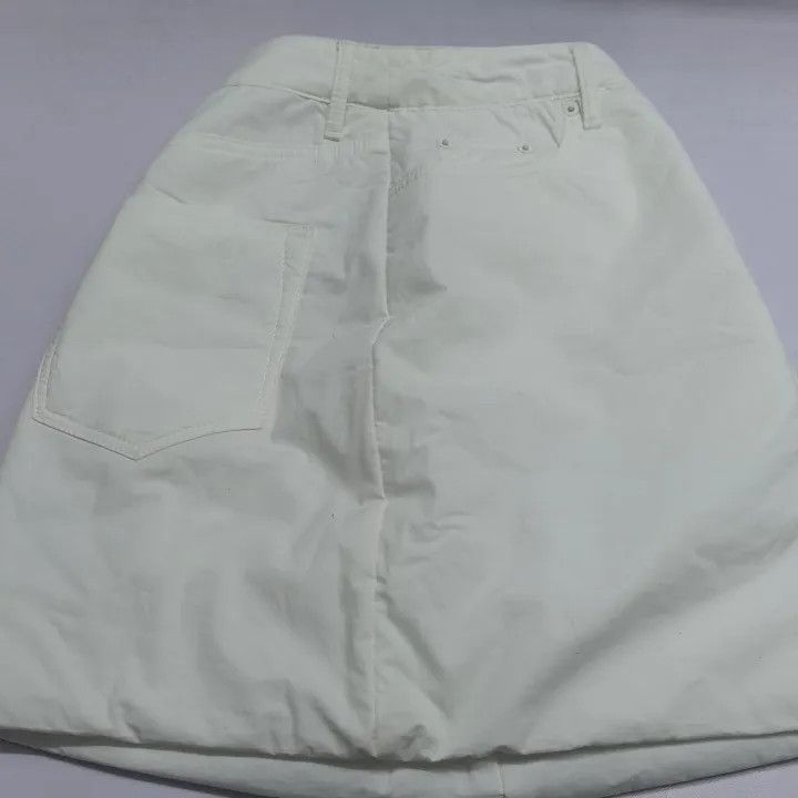 Maison Margiela MM6 Maison Margiela White High-Waisted Skirt 0079 Size 36" / US 14 / IT 50 - 10 Thumbnail