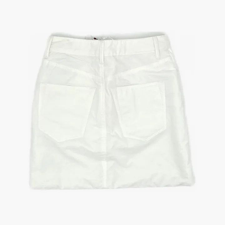 Maison Margiela MM6 Maison Margiela White High-Waisted Skirt 0079 Size 36" / US 14 / IT 50 - 3 Thumbnail