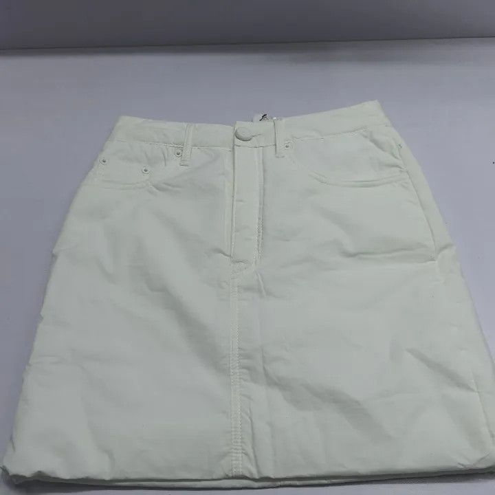 Maison Margiela MM6 Maison Margiela White High-Waisted Skirt 0079 Size 36" / US 14 / IT 50 - 8 Thumbnail