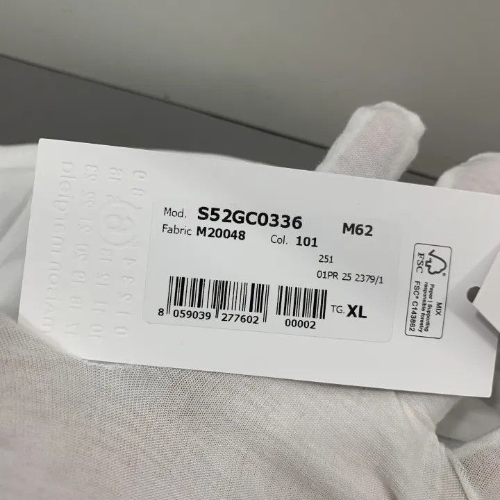 Maison Margiela MM6 Maison Margiela Digital Pattern Short Sleeve T-shirt 0079 Size XL / US 12-14 / IT 48-50 - 3 Thumbnail