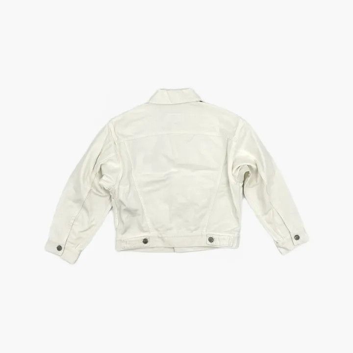 Maison Margiela MM6 Maison Margiela White Detachable Sleeve Denim Jacket 0079 Size S / US 4 / IT 40 - 3 Thumbnail