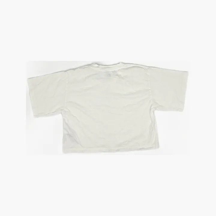 Maison Margiela MM6 Maison Margiela White Cropped T-Shirt 0079 Size S / US 4 / IT 40 - 3 Thumbnail