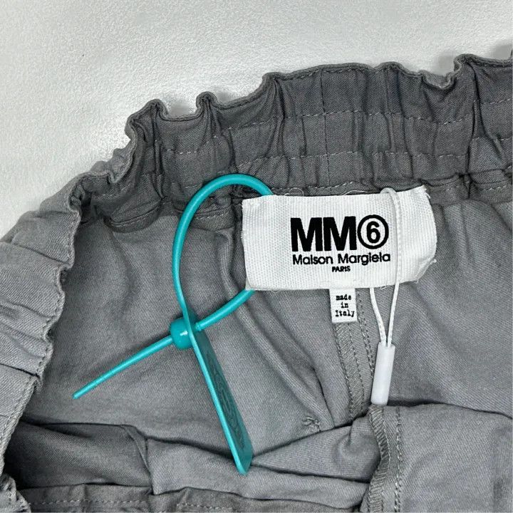 Maison Margiela MM6 Maison Margiela Gray Casual Drawstring Pants 0079 Size 40" / US 18 - 3 Thumbnail