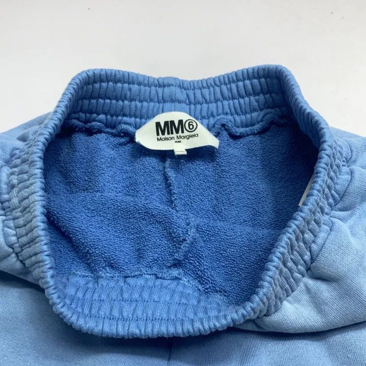 Maison Margiela MM6 Maison Margiela Blue High-Waisted Pants 0079 Size 23" - 8 Thumbnail