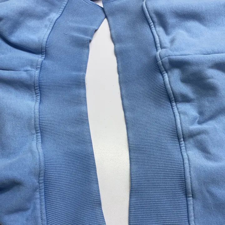 Maison Margiela MM6 Maison Margiela Blue High-Waisted Pants 0079 Size 23" - 9 Thumbnail