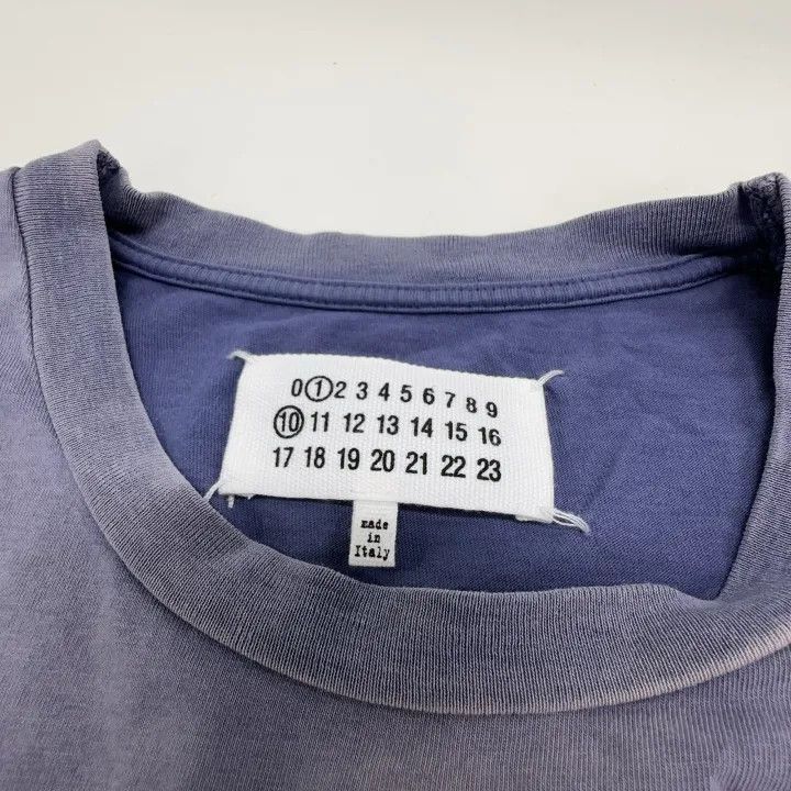 Maison Margiela Maison Margiela Logo Print Lilac T-Shirt 0079 Size S / US 4 / IT 40 - 5 Thumbnail