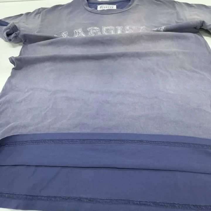 Maison Margiela Maison Margiela Logo Print Lilac T-Shirt 0079 Size S / US 4 / IT 40 - 7 Thumbnail