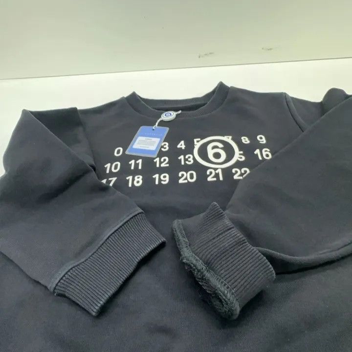 Maison Margiela MM6 Maison Margiela Black Long Sleeve Sweater 0079 Size S / US 4 / IT 40 - 8 Thumbnail