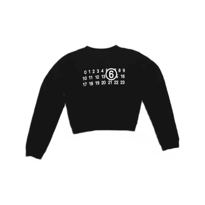 Maison Margiela MM6 Maison Margiela Black Long Sleeve Sweater 0079 Size S / US 4 / IT 40 - 2 Thumbnail