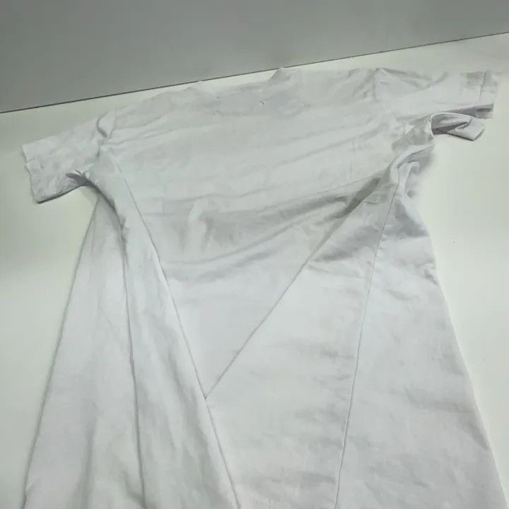 Maison Margiela Maison Margiela White Logo Print Short Sleeve T-Shirt 0079 Size XS / US 0-2 / IT 36-38 - 14 Thumbnail