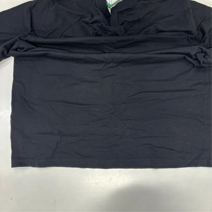 Maison Margiela MM6 Maison Margiela Black Logo Tee for Women 0079 Size L / US 10 / IT 46 - 7 Thumbnail