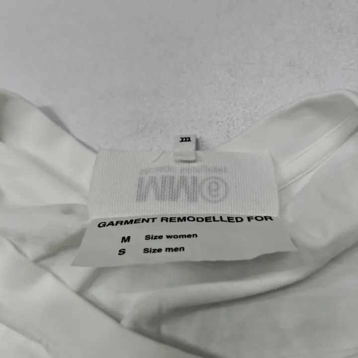 Maison Margiela MM6 Maison Margiela White Digital Print T-Shirt 0079 Size M / US 6-8 / IT 42-44 - 4 Thumbnail