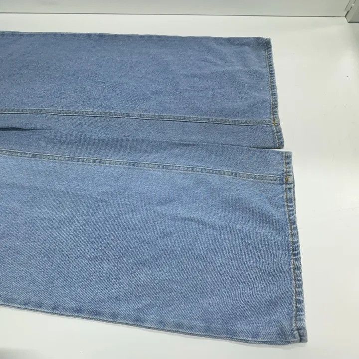 Maison Margiela MM6 Maison Margiela Blue Wide-Leg Jeans for Women 0079 Size 26" / US 2 / IT 38 - 9 Thumbnail