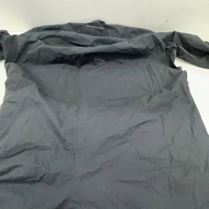 Maison Margiela MM6 Maison Margiela Black Button-Up Playsuit for Women 0079 Size S / US 4 / IT 40 - 10 Thumbnail