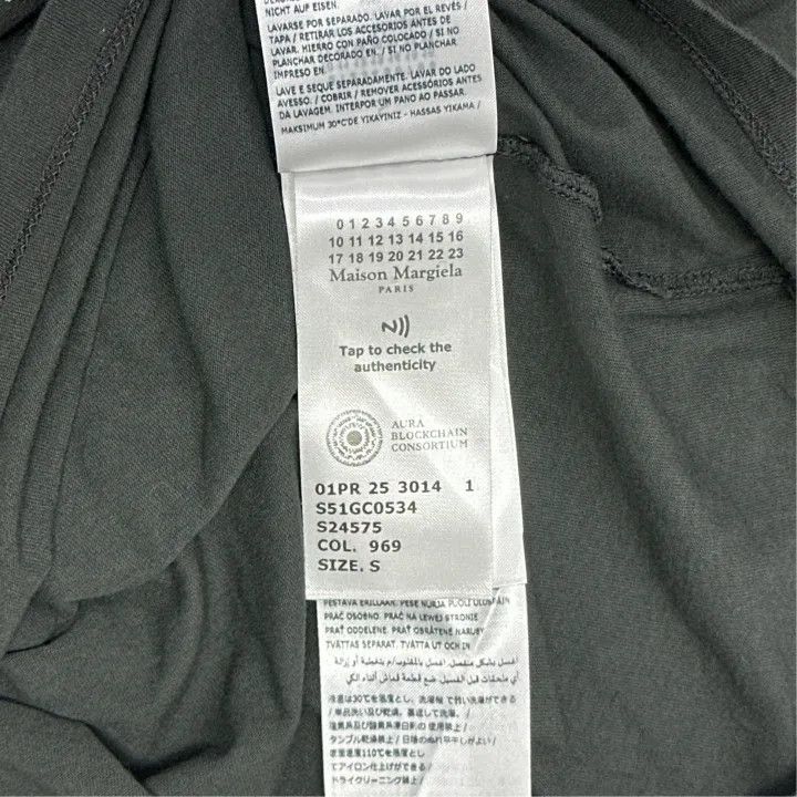 Maison Margiela Maison Margiela SS25 Logo Print T-Shirt for Women 0079 Size S / US 4 / IT 40 - 4 Thumbnail