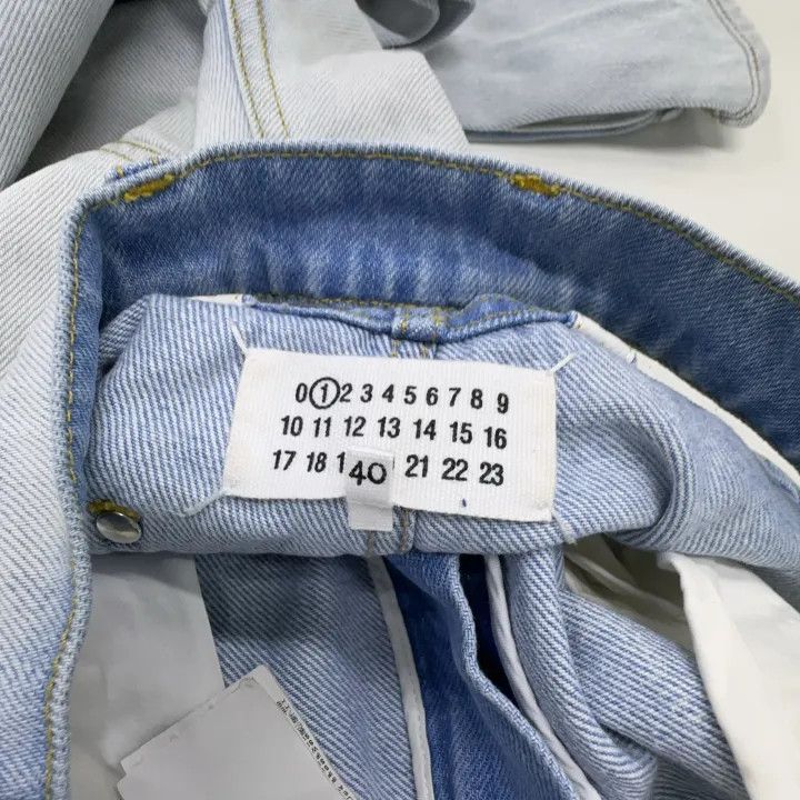 Maison Margiela Maison Margiela Cut-Out Waist Denim Pants 0079 Size 40" / US 18 - 5 Thumbnail