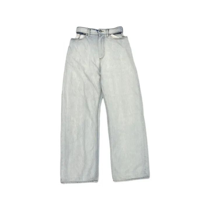 Maison Margiela Maison Margiela Cut-Out Waist Denim Pants 0079 Size 40" / US 18 - 2 Thumbnail
