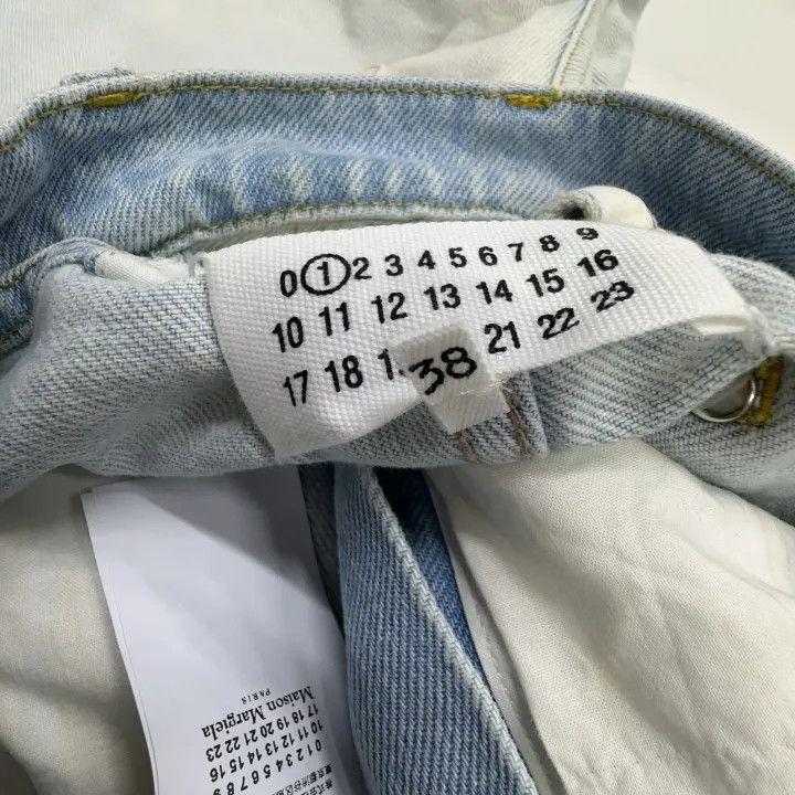 Maison Margiela Maison Margiela Cut-Out Denim Pants for Women 0079 Size 38" / US 16 / IT 52 - 2 Thumbnail