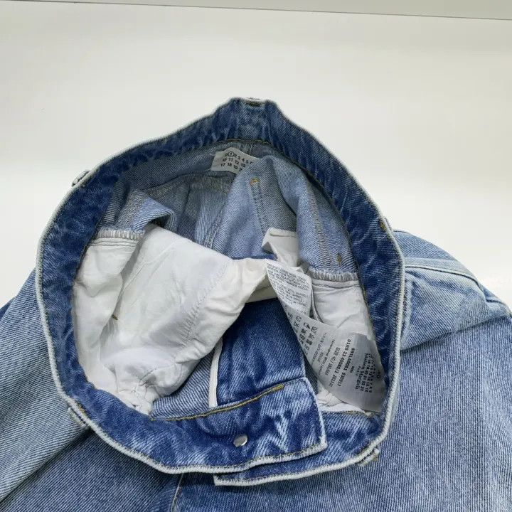 Maison Margiela Maison Margiela High-Waisted Distressed Denim Pants 0079 Size 40" / US 18 - 6 Thumbnail