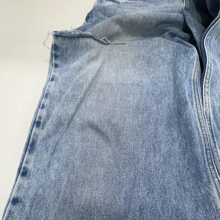 Maison Margiela Maison Margiela High-Waisted Distressed Denim Pants 0079 Size 40" / US 18 - 9 Thumbnail