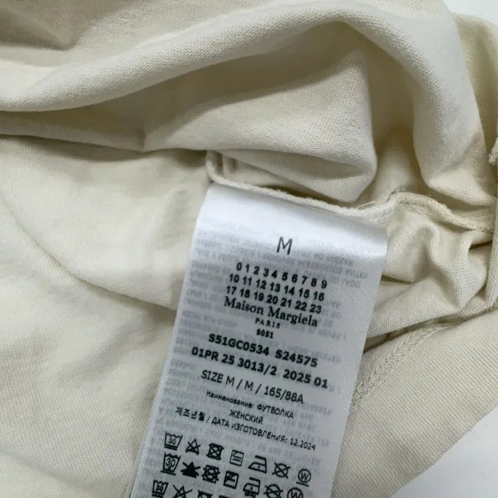 Maison Margiela Maison Margiela SS25 Logo Print T-Shirt 0079 Size M / US 6-8 / IT 42-44 - 4 Thumbnail