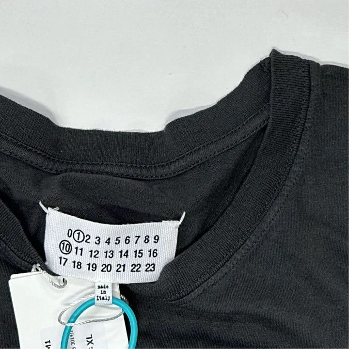 Maison Margiela Maison Margiela SS25 Logo Print Short Sleeve T-shirt 0079 Size XL / US 12-14 / IT 48-50 - 4 Thumbnail
