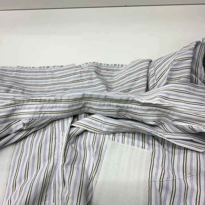Maison Margiela Maison Margiela Striped Long Sleeve Shirt for Women 0079 Size S / US 4 / IT 40 - 6 Thumbnail