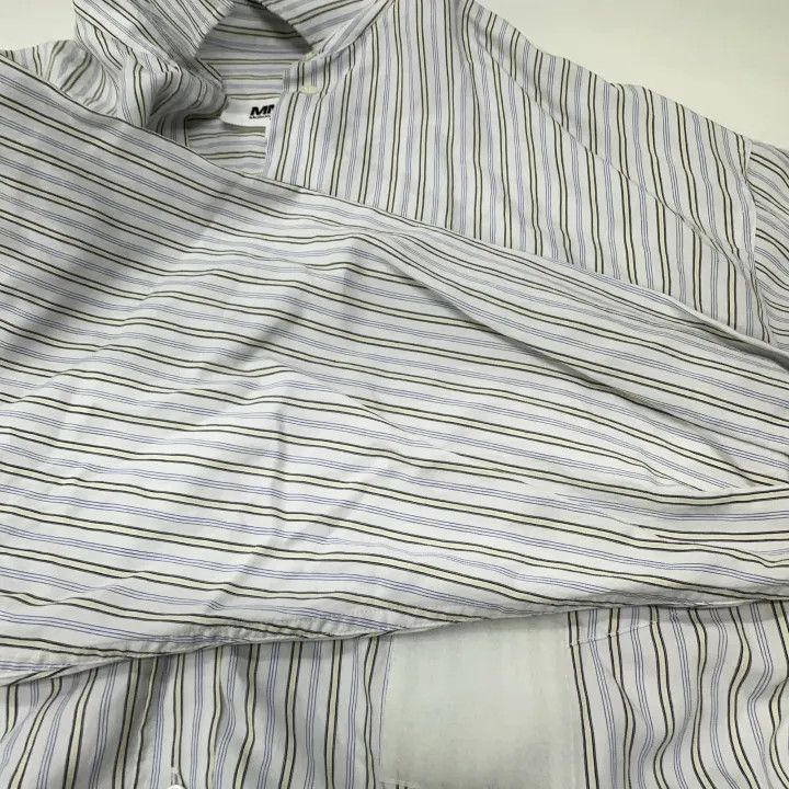Maison Margiela Maison Margiela Striped Long Sleeve Shirt for Women 0079 Size S / US 4 / IT 40 - 7 Thumbnail